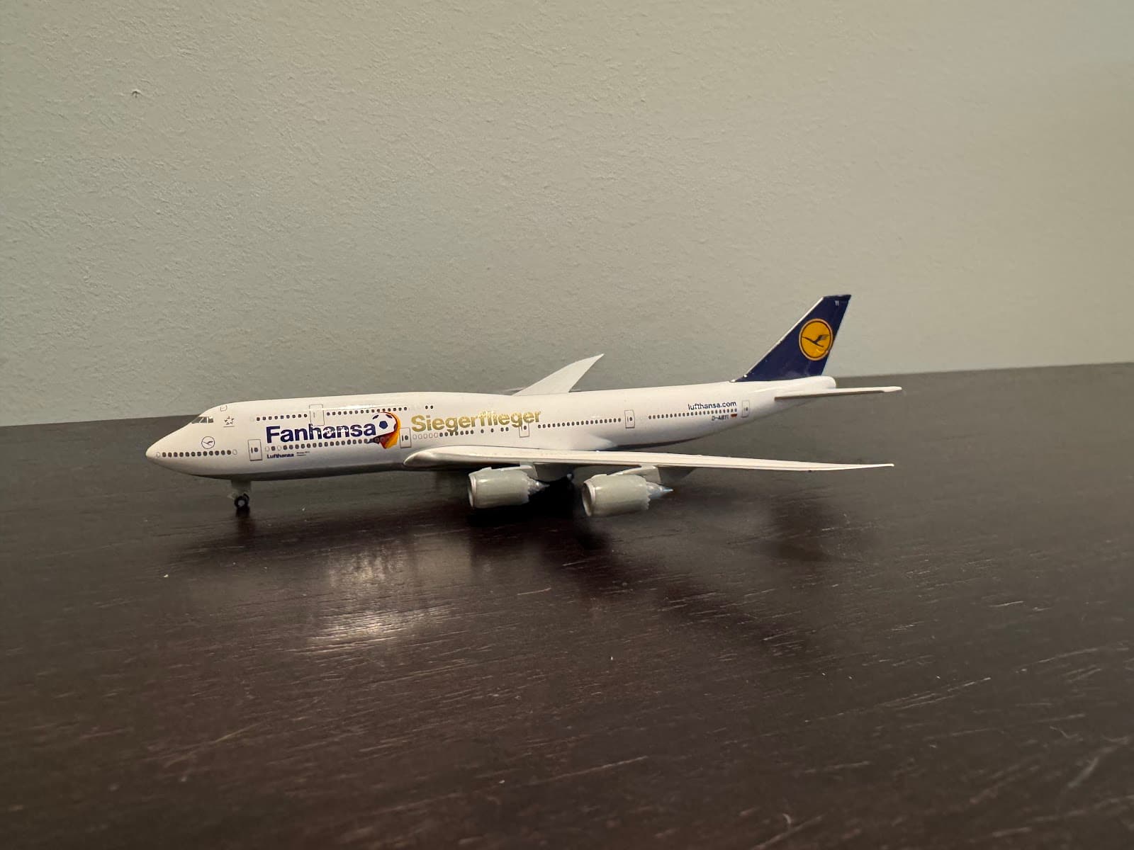 Lufthansa 747-8 Siegerflieger